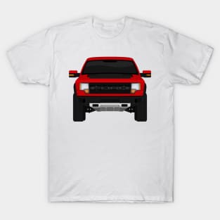 Raptor Race Red +hood decal T-Shirt